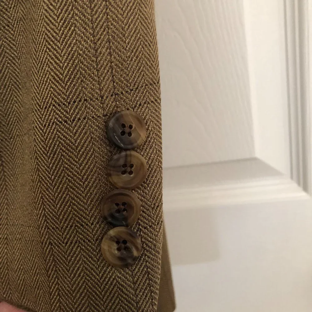 HICKEY FREEMAN Silk/Wool Sport Coat Size 44R - Picture 5 of 12